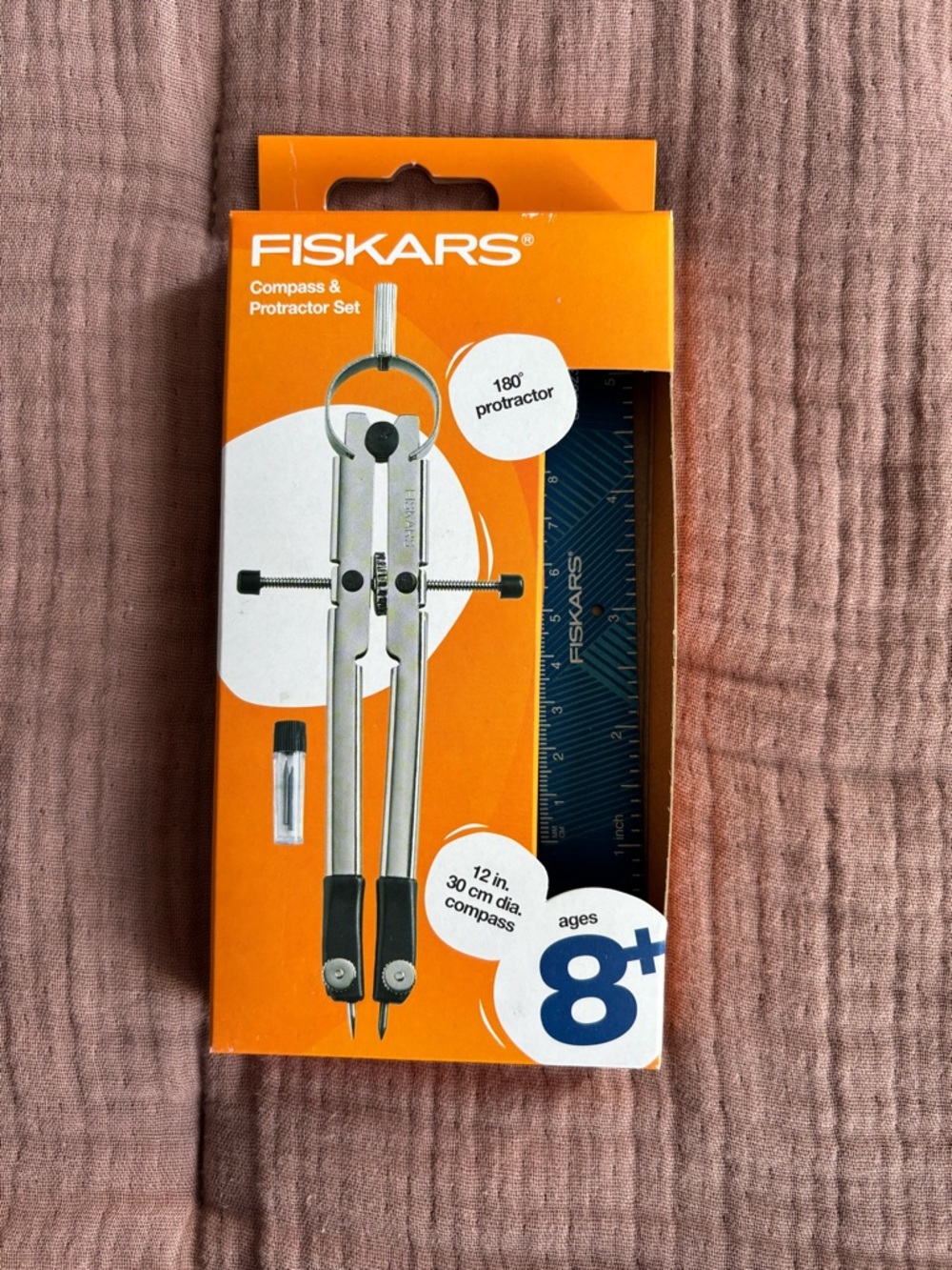 Fiskars Compass & Protractor Set